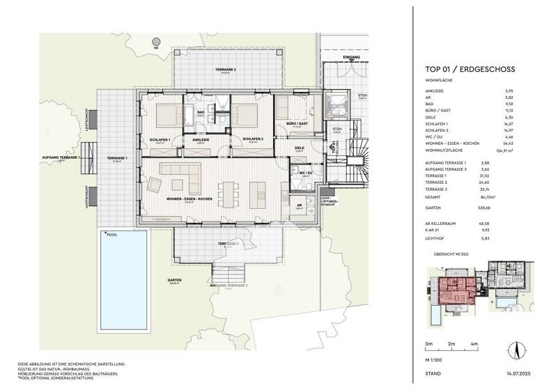Wohnung zum Kauf - Erstbezug 2.187.500 € 4 Zimmer 124,9 m² Aigen I Salzburg 5020