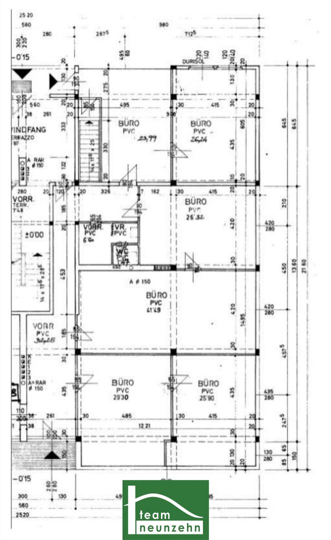 Büro-/Praxisfläche zur Miete 2.203 € 6 Zimmer Birkengasse 55 St. Pölten St. Pölten 3100