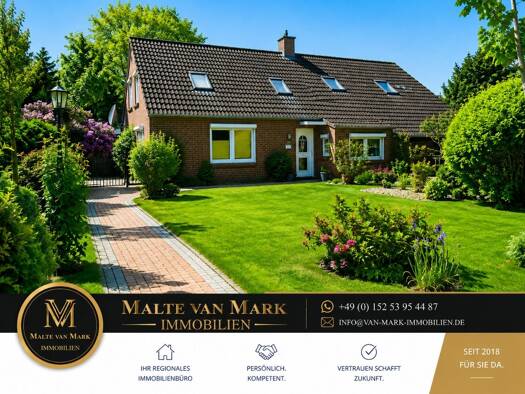 Einfamilienhaus zum Kauf 295.000 € 5 Zimmer 175 m² 1.400 m² Grundstück Victorbur Südbrookmerland 26624
