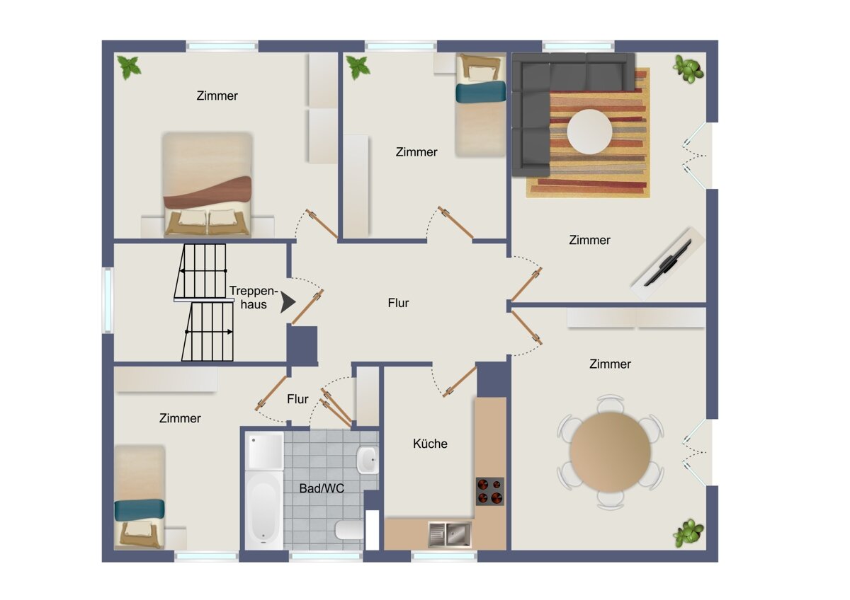 Wohnung zum Kauf 399.000 € 5 Zimmer 99 m²<br/>Wohnfläche 2.<br/>Geschoss ab sofort<br/>Verfügbarkeit Obertürkheim Stuttgart / Obertürkheim 70329