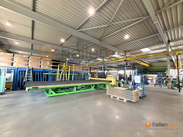 Lagerhalle zur Miete provisionsfrei 2.280,7 m² Lagerfläche teilbar ab 1.000 m² Weißensee 99631