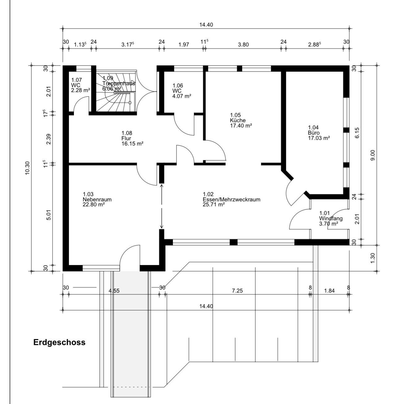 Bürofläche zur Miete provisionsfrei 7 Zimmer 200 m²<br/>Bürofläche Nordstraße 20 Frommershausen Vellmar 34246