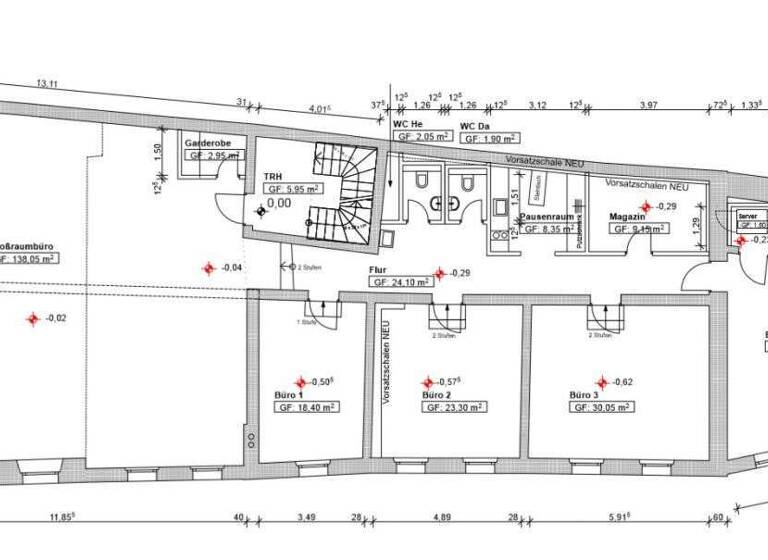 Büro zur Miete 600 m² Bürofläche teilbar ab 300 m² Mühldorf Mühldorf am Inn 84453