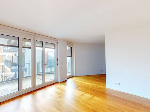Wohnung zur Miete 1.330 € 1 Zimmer 72,1 m² 3. Geschoss Mailänder Platz 7 Mitte Stuttgart 70173
