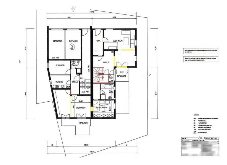 Maisonette zur Miete 2.650 € 4,5 Zimmer 193,6 m² Gailingen 78262