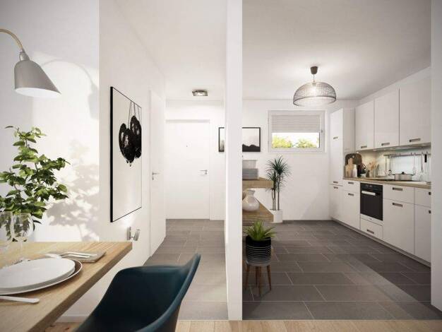 Reihenendhaus zum Kauf - Erstbezug 629.900 € 4,5 Zimmer 133 m² 323 m² Grundstück Hauptstraße 6/6 Kirchheim am Neckar 74366