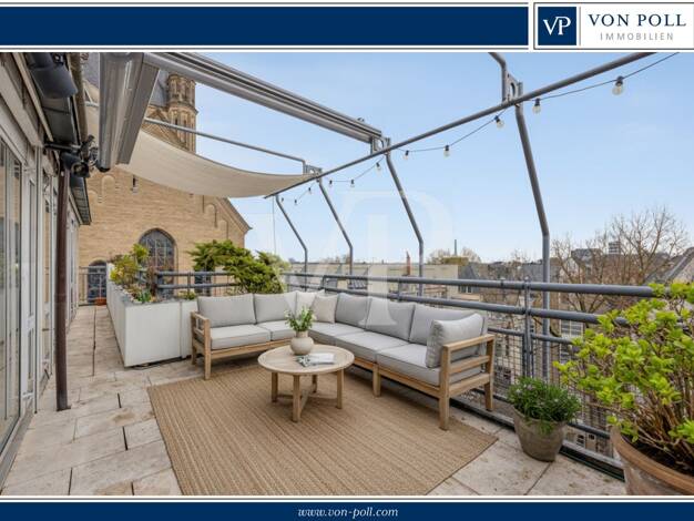 Penthouse zum Kauf 825.000 € 3 Zimmer 95,6 m² 6. Geschoss Altstadt-Nord Köln 50667