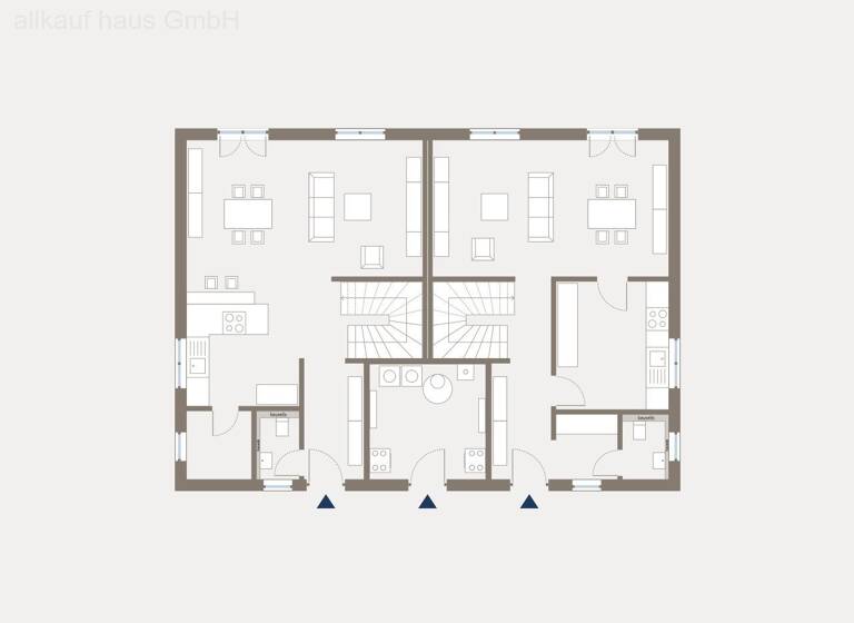 Doppelhaushälfte zum Kauf 274.784 € 4 Zimmer 119 m²<br/>Wohnfläche 500 m²<br/>Grundstück Cappel Blomberg 32825