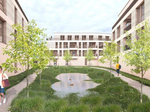 Wohnung zum Kauf provisionsfrei 297.540 € 2 Zimmer 66,1 m² 1. Geschoss Melle-Mitte Melle 49324