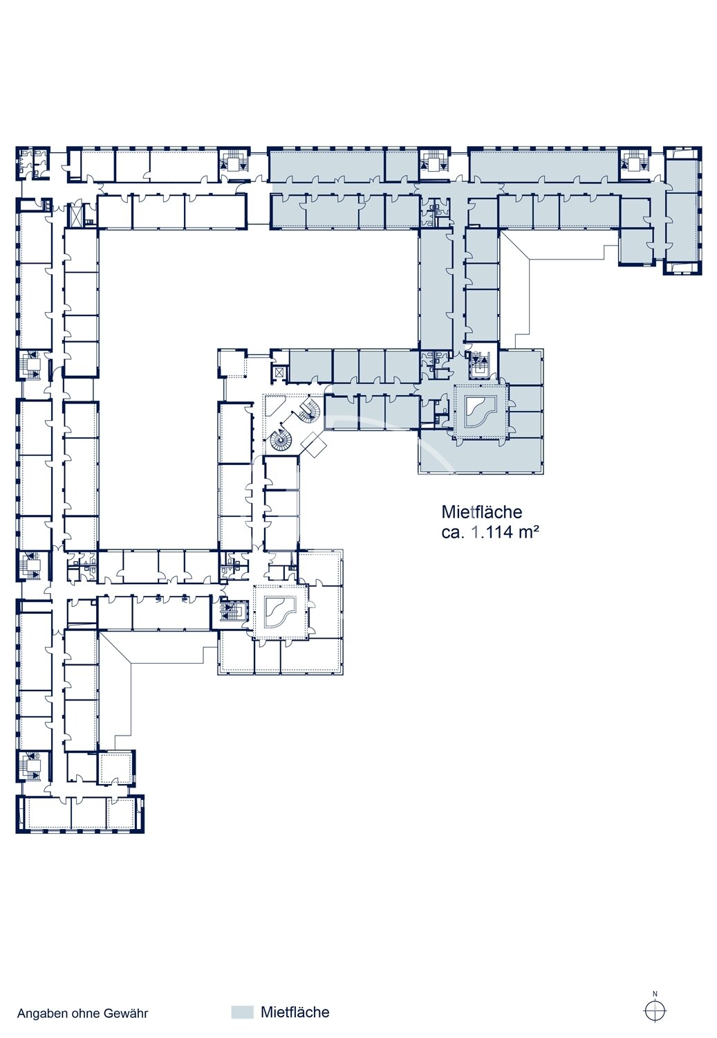 Bürofläche zur Miete provisionsfrei 8,90 € 3.520,5 m²<br/>Bürofläche ab 467 m²<br/>Teilbarkeit Reinhard-Rube-Straße 17 Industriegebiet Weende Göttingen 37077