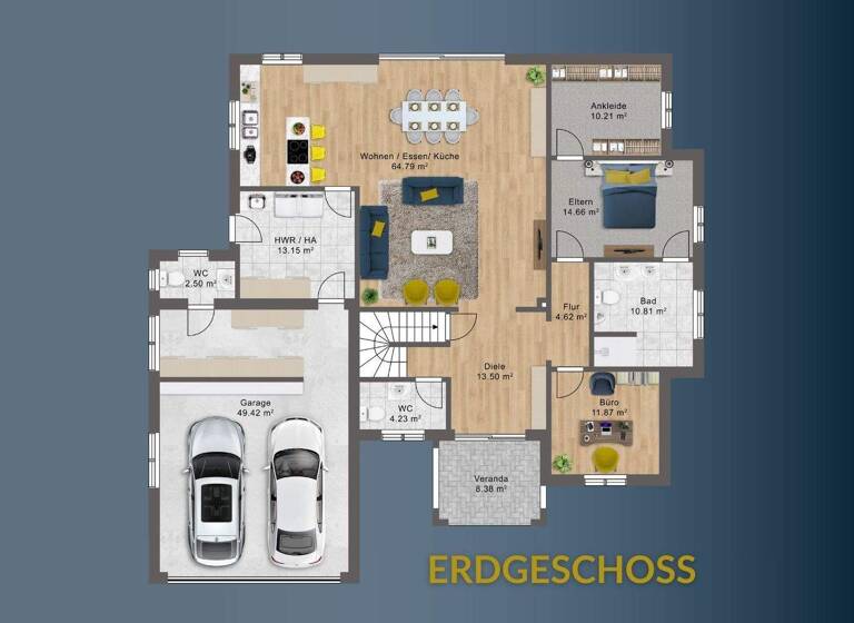 Bungalow zum Kauf 649.000 € 5 Zimmer 249,8 m² 834 m² Grundstück Wesuwe Haren 49733