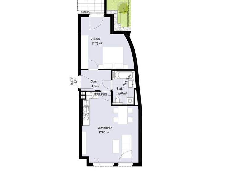 Büro zum Kauf - Erstbezug 374.312 € 2 Zimmer Wien 1180