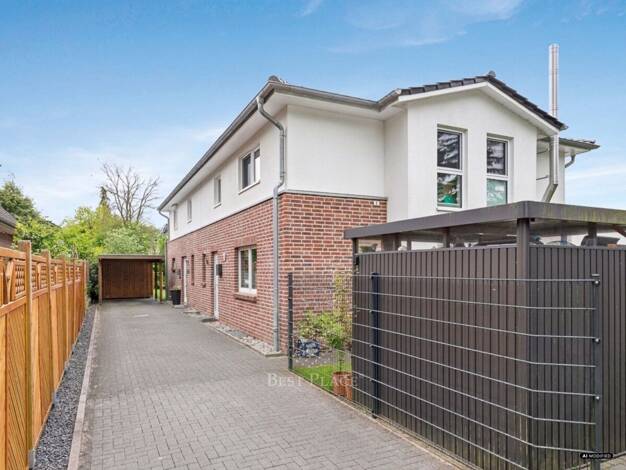 Doppelhaushälfte zum Kauf provisionsfrei 859.000 € 5 Zimmer 141 m² 202,1 m² Grundstück Meiendorfer Mühlenweg 118 Farmsen-Berne Hamburg 22159