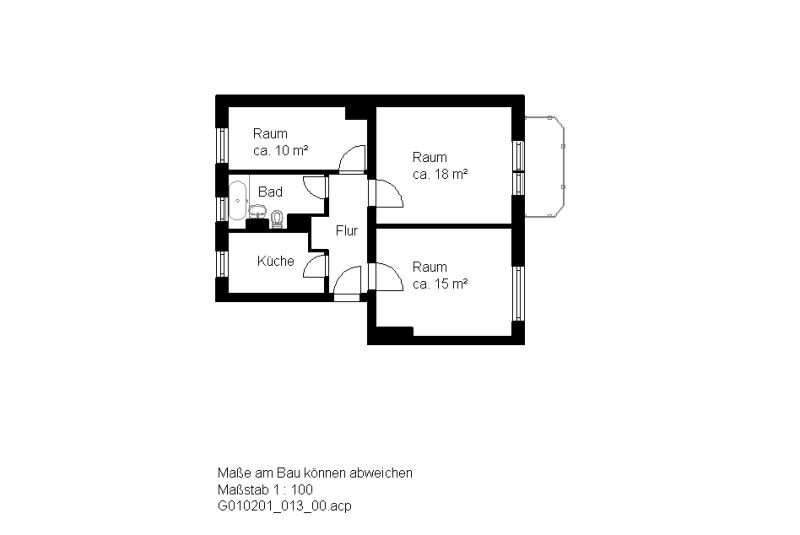 Wohnung zur Miete 408 € 3 Zimmer 58,2 m²<br/>Wohnfläche 3.<br/>Geschoss 01.04.2025<br/>Verfügbarkeit Pekinger Str. 20 Südstadt Halle (Saale) 06130