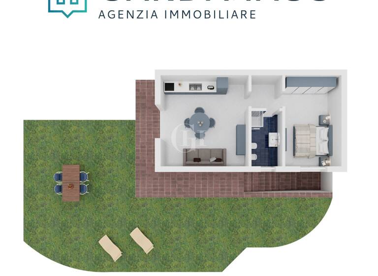 Studio zum Kauf 380.000 € 3 Zimmer 94 m² EG frei ab sofort Via Zel Costermano Sul Garda 37010