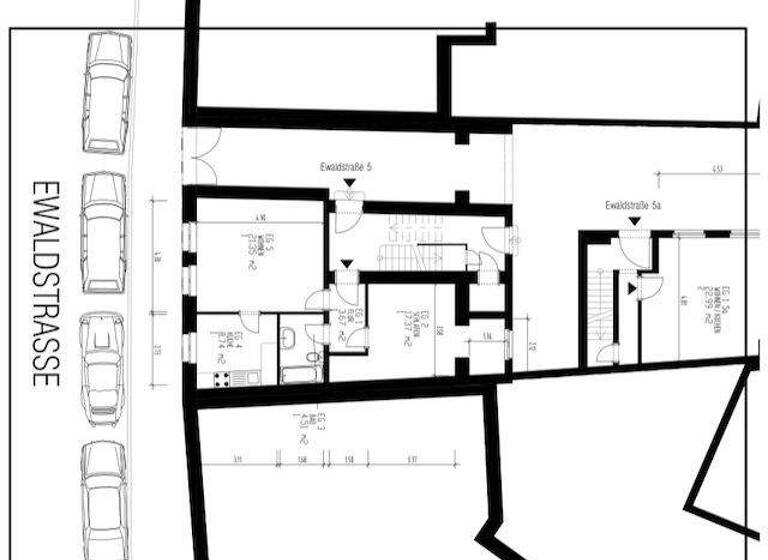 Mehrfamilienhaus zum Kauf 785.000 € 20 Zimmer 512 m² 270 m² Grundstück Ewaldstraße 5 Elberfeld Wuppertal 42107