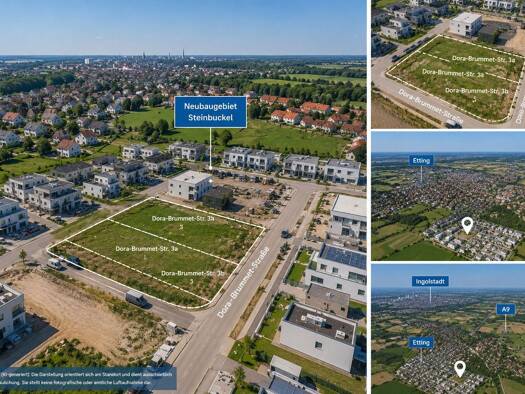 Grundstück zum Kauf 900.000 € 1.083 m² Grundstück Etting Ingolstadt 85055