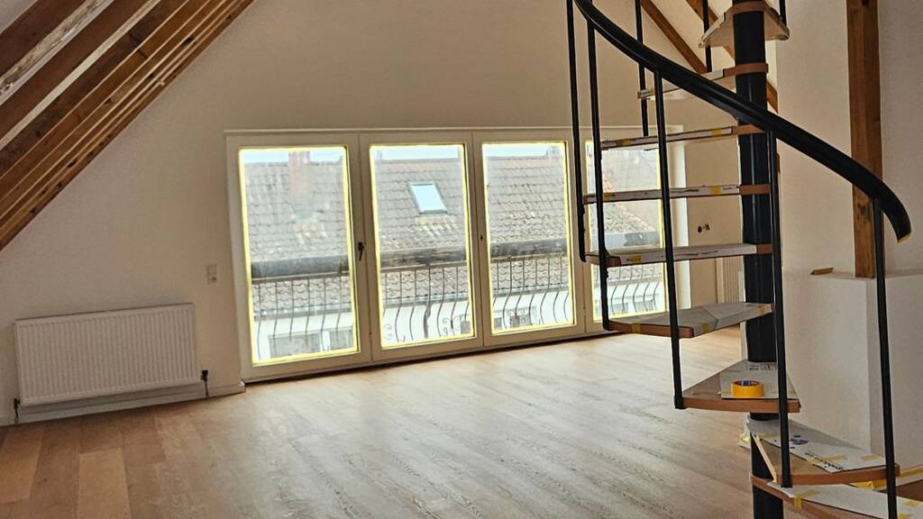 Maisonette zur Miete 1.350 € 2,5 Zimmer 112 m² Geschoss 2/3 frei ab 15.04.2026 Bergstraße 19 Durlach Karlsruhe 76227