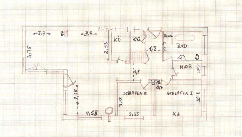 Haus zum Kauf provisionsfrei 140.000 € 3 Zimmer 90 m²<br/>Wohnfläche Marrensdamm 61a Flensburg Mürwik - Friedheim Flensburg 24944