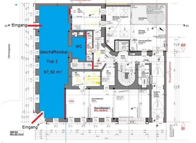 Laden zur Miete 9,84 € Wien 1200