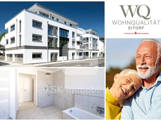 Wohnung zur Miete - Erstbezug 1.209 € 3 Zimmer 93,2 m² 2. Geschoss Eitorf 53783