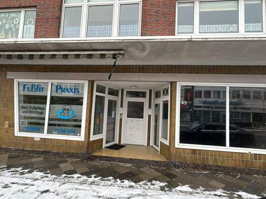 Laden zur Miete provisionsfrei 1.105 € 170 m² Verkaufsfläche Gökerstraße 43 Heppens Wilhelmshaven 26384