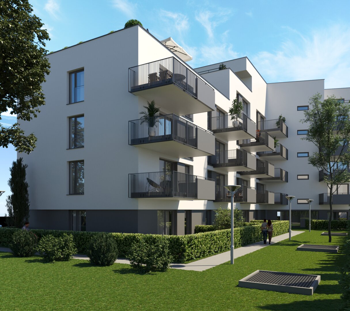 Wohnung zum Kauf provisionsfrei 292.000 € 3 Zimmer 71,3 m²<br/>Wohnfläche 1.<br/>Geschoss 01.12.2025<br/>Verfügbarkeit Friedhofstraße 51 Wels Wels 4600