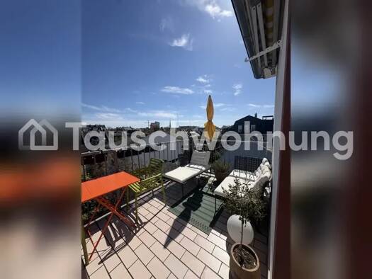 Wohnung zur Miete Tauschwohnung 1.000 € 2 Zimmer 56 m² 4. Geschoss Nordend-Ost Frankfurt am Main 60385