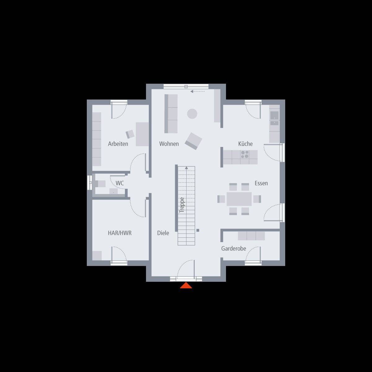 Einfamilienhaus zum Kauf provisionsfrei 471.900 € 5 Zimmer 181 m²<br/>Wohnfläche Urbar 56182
