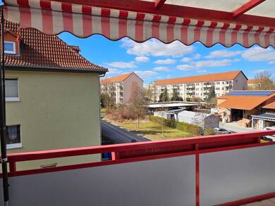 Wohnung zur Miete 395 € 2 Zimmer 63,8 m² 2. Geschoss frei ab 01.08.2025 Hinter der Harwand 43 Mühlhausen Mühlhausen/Thüringen 99974