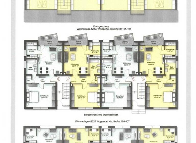 Wohnanlage zum Kauf als Kapitalanlage geeignet 2.200.000 € 1.050 m² 1.870 m² Grundstück Vohwinkel Wuppertal 42327