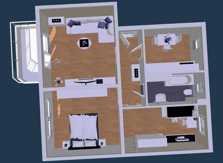 Wohnung zur Miete 463 € 3 Zimmer 68 m² 3. Geschoss Franz-Mehring-Straße 140 Pölbitz Zwickau 08058