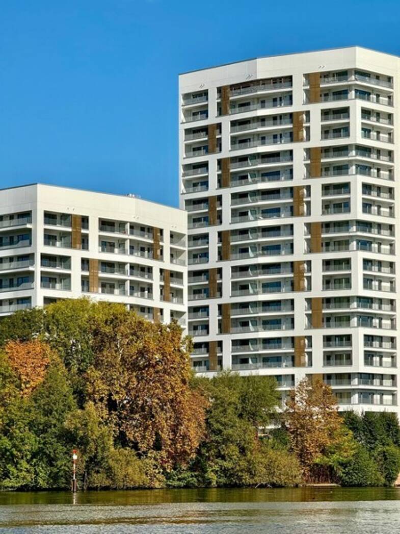 Wohnung zur Miete 1.552 € 2 Zimmer 66,1 m² 1. Geschoss frei ab 01.06.2025 Gutleutstraße 289 Gutleutviertel Frankfurt-Gutleutviertel 60327