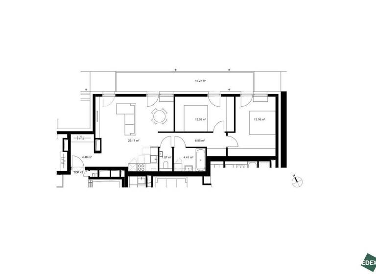 Terrassenwohnung zum Kauf - Erstbezug 493.200 € 3 Zimmer 73,4 m² 5. Geschoss Khekgasse Wien 1230