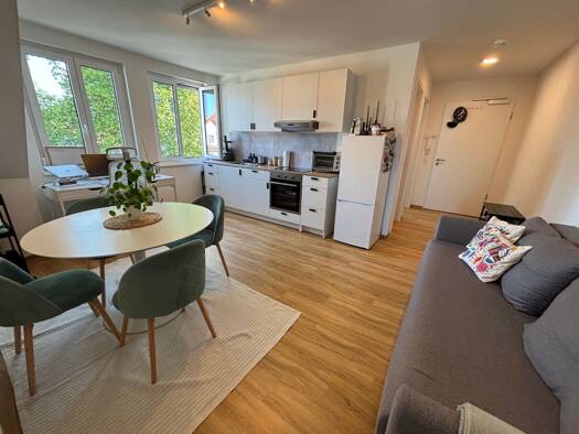 Wohnung zur Miete 800 € 1,5 Zimmer 41 m² 4. Geschoss Buttlerhügel 6 Reutin Lindau (Bodensee) 88131