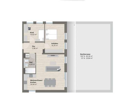 Penthouse zum Kauf - Erstbezug provisionsfrei 505.000 € 3 Zimmer 94,2 m² 4. Geschoss Giengen Giengen an der Brenz 89537