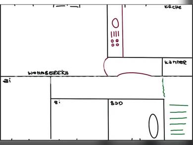 Wohnung zur Miete Tauschwohnung 800 € 4 Zimmer 80 m² 1. Geschoss Friedrichshain Berlin 10247