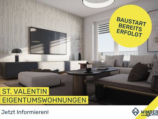 Wohnung zum Kauf - Erstbezug 284.500 € 2 Zimmer 54 m² Brunhildstraße 9 St. Valentin 4300