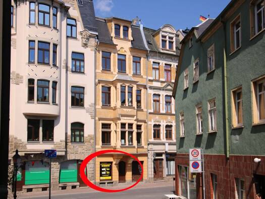 Laden zur Miete provisionsfrei 250 € Thomasstraße 21 Greiz 07973