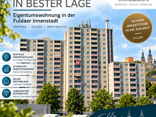 Wohnung zum Kauf 249.000 € 4 Zimmer 100 m² Südend Fulda 36043