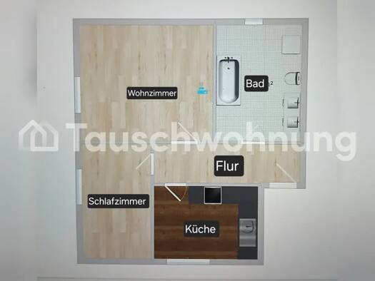 Wohnung zur Miete Tauschwohnung 372 € 2 Zimmer 47 m² 1. Geschoss Gremmendorf Münster 48155
