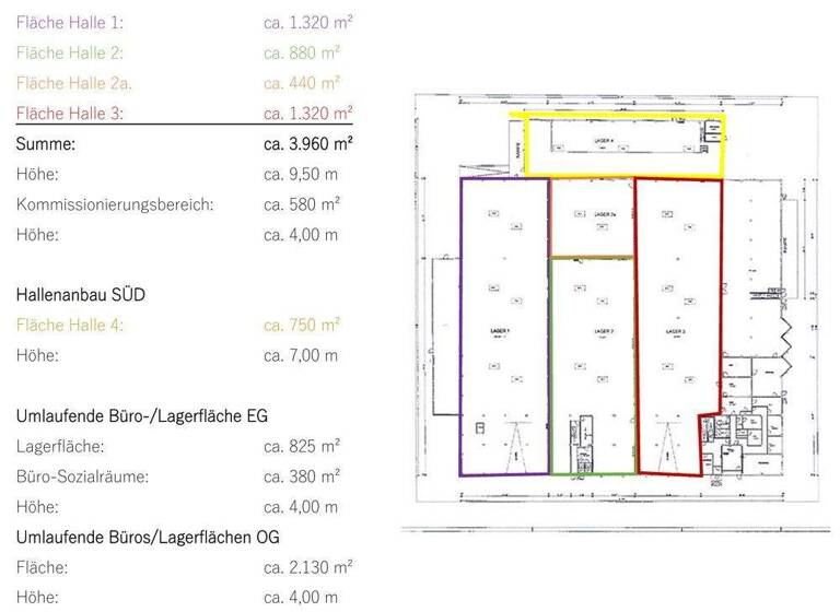 Lagerhalle zur Miete 5.535 m² Lagerfläche Meschede 59872