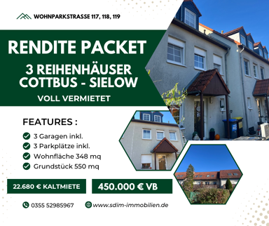 Terrassenwohnung zum Kauf 438.000 € 4 Zimmer 128 m² 2. Geschoss Wohnparkstrasse 117 Sielow Cottbus 03055