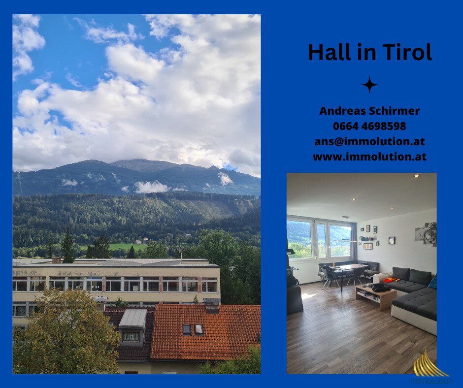 Wohnung zum Kauf 349.000 € 3 Zimmer 70 m²<br/>Wohnfläche 4.<br/>Geschoss 01.12.2024<br/>Verfügbarkeit Hall in Tirol 6060