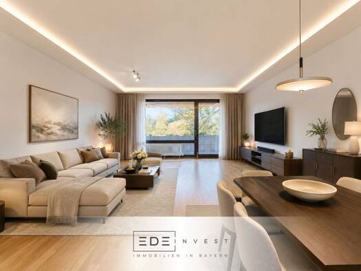 Wohnung zur Miete 2.400 € 3 Zimmer 91 m² Schwabing-West München 80797
