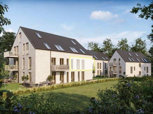 Wohnung zum Kauf - Neubau provisionsfrei 760.000 € 3 Zimmer 90 m² 1. Geschoss Bergstraße 19b Eckernförde 24340