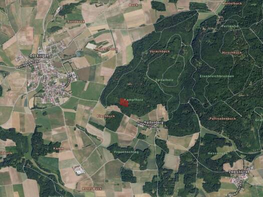 Land-/Forstwirtschaft zum Kauf 43.520 € 10.880 m² Grundstück Wolferstadt Wolferstadt 86709