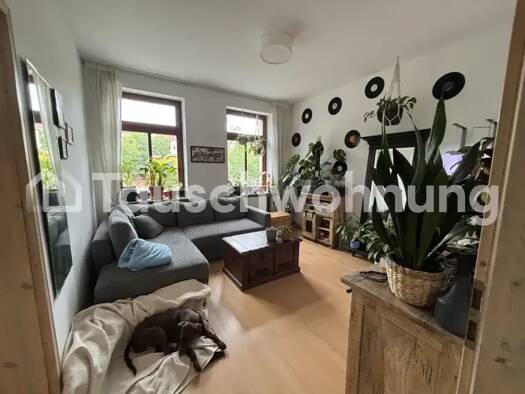 Wohnung zur Miete Tauschwohnung 390 € 2 Zimmer 49 m² 1. Geschoss Plagwitz Leipzig 04229