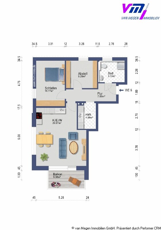 Wohnung zur Miete 885 € 3 Zimmer 73,5 m²<br/>Wohnfläche 2.<br/>Geschoss 01.06.2025<br/>Verfügbarkeit Straelen Straelen 47638