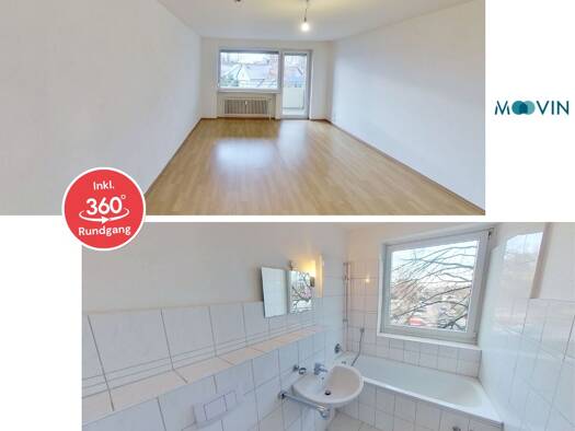 Studio zur Miete 481 € 2 Zimmer 61,9 m² 2. Geschoss frei ab 01.09.2025 Frankenthalstraße 8 Veltenhof Braunschweig 38112